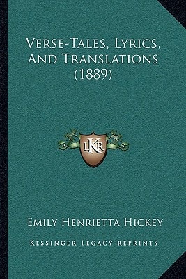 Verse-Tales, Lyrics, And Translations (1889)