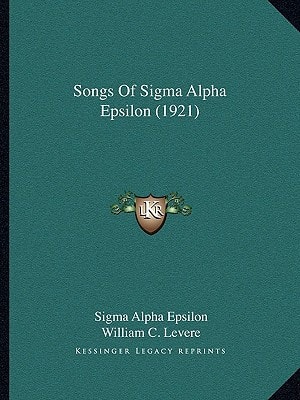 Songs Of Sigma Alpha Epsilon (1921)