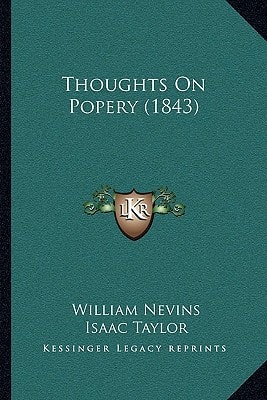 Thoughts On Popery (1843)