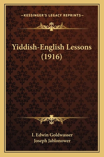 Yiddish-English Lessons (1916)