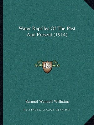 Water Reptiles Of The Past And Present (1914)