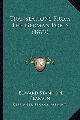 Translations From The German Poets (1879)