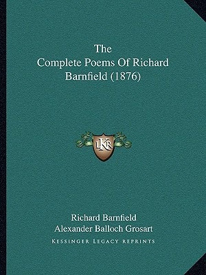 The Complete Poems Of Richard Barnfield (1876)