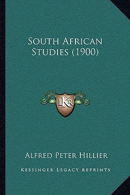 South African Studies (1900)