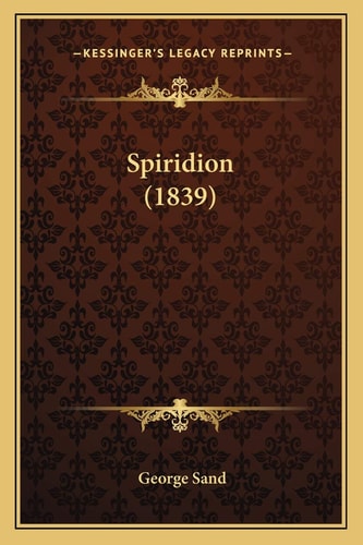 Spiridion (1839)