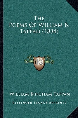 The Poems Of William B. Tappan (1834)