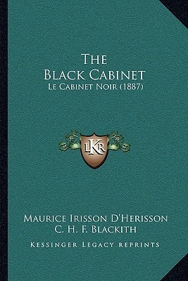 The Black Cabinet: Le Cabinet Noir (1887)
