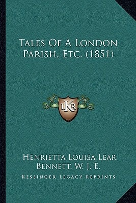 Tales Of A London Parish, Etc. (1851)