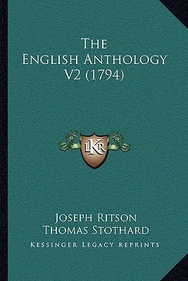 The English Anthology V2 (1794)