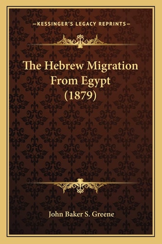 The Hebrew Migration From Egypt (1879)