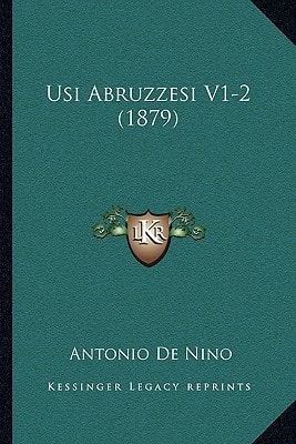 Usi Abruzzesi V1-2 (1879)