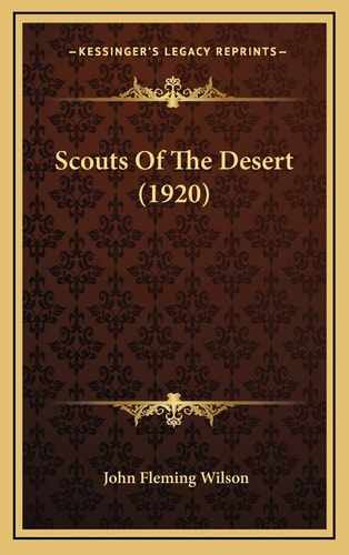 Scouts Of The Desert (1920)