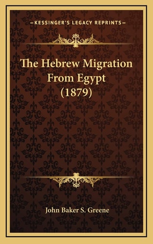 The Hebrew Migration From Egypt (1879)