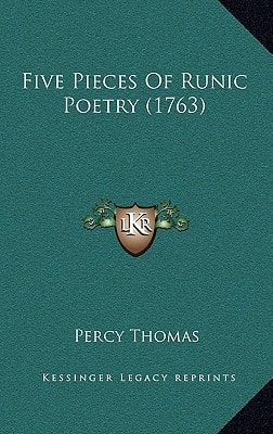 Five Pieces Of Runic Poetry (1763)
