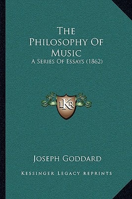 The Philosophy Of Music: A Series Of Essays (1862)