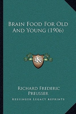 Brain Food For Old And Young (1906)