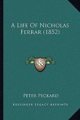 A Life Of Nicholas Ferrar (1852)