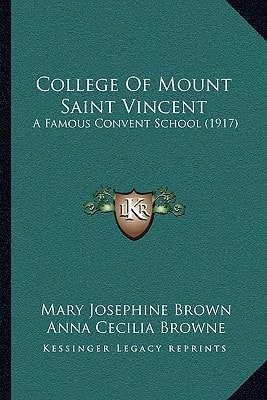 College Of Mount Saint Vincent: A Famous Convent School (1917)
