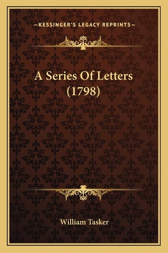 A Series Of Letters (1798)