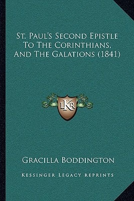 St. Paul's Second Epistle To The Corinthians, And The Galations (1841)