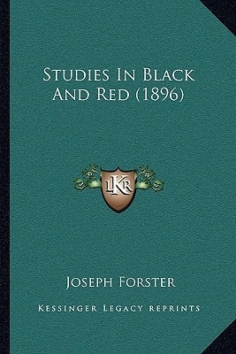 Studies In Black And Red (1896)