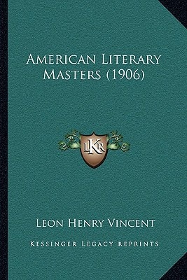American Literary Masters (1906)