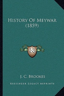 History Of Meywar (1859)