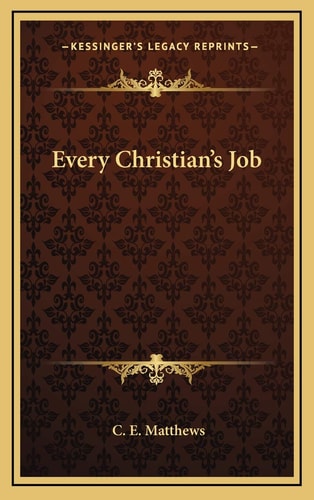 Every Christian's Job