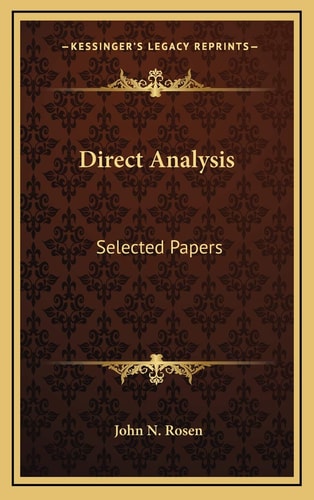 Direct Analysis: Selected Papers