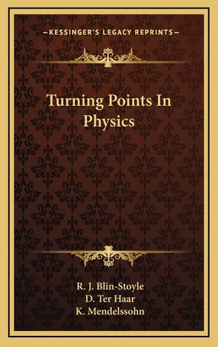 Turning Points In Physics