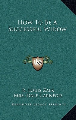 How To Be A Successful Widow