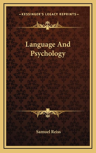 Language And Psychology