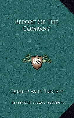 Report Of The Company