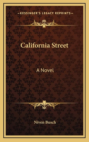 California Street: A Novel