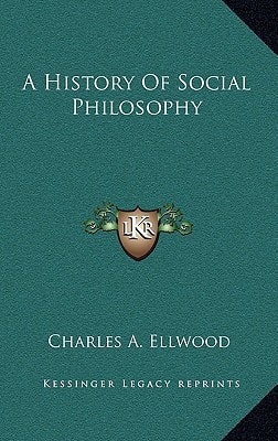 A History Of Social Philosophy