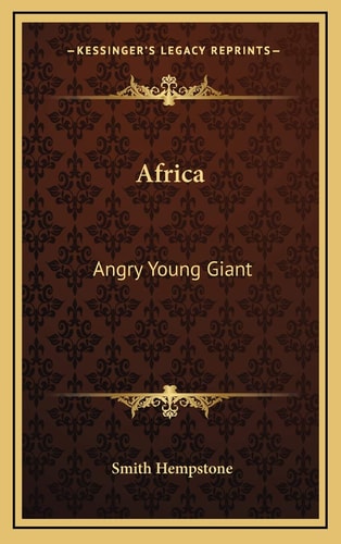 Africa: Angry Young Giant