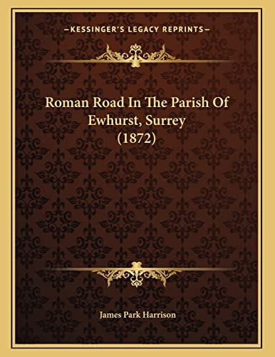 Roman Road In The Parish Of Ewhurst, Surrey (1872)