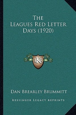 The Leagues Red Letter Days (1920)