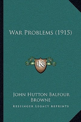 War Problems (1915)