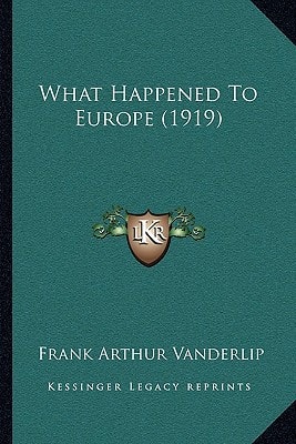 What Happened To Europe (1919)