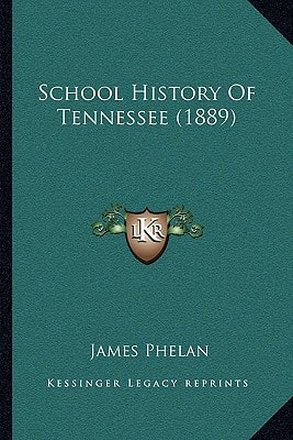 School History Of Tennessee (1889)