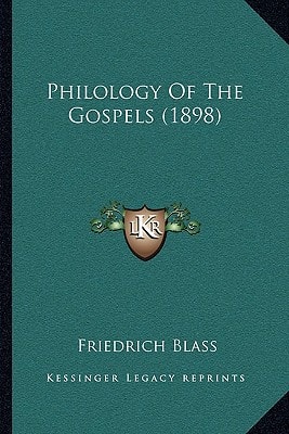 Philology Of The Gospels (1898)