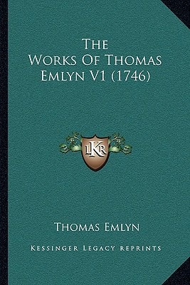 The Works Of Thomas Emlyn V1 (1746)