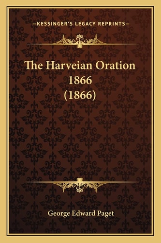 The Harveian Oration 1866 (1866)