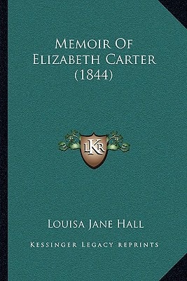 Memoir Of Elizabeth Carter (1844)