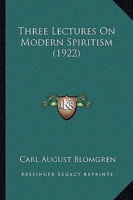 Three Lectures On Modern Spiritism (1922)