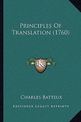 Principles Of Translation (1760)
