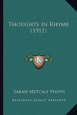 Thoughts In Rhyme (1911)