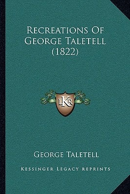 Recreations Of George Taletell (1822)