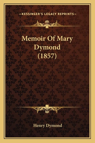 Memoir Of Mary Dymond (1857)